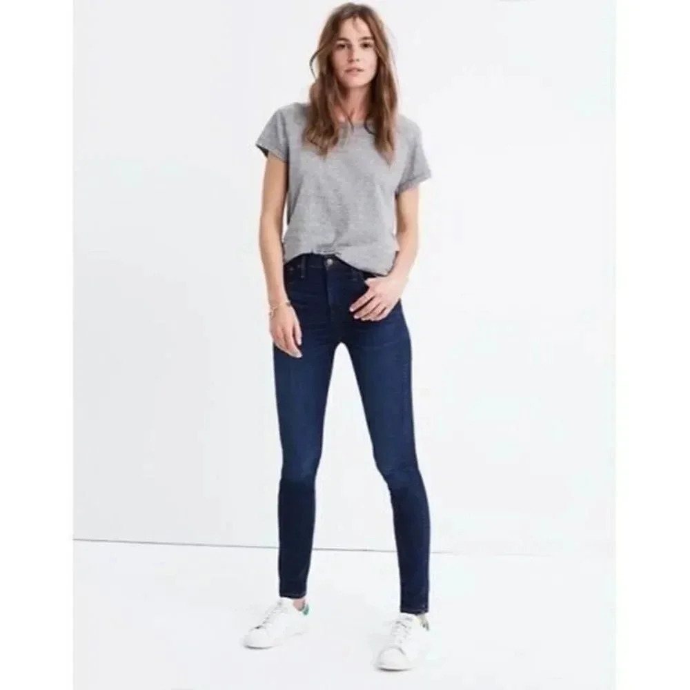 Madewell Tall 10" High Rise Skinny Denim Jeans 26